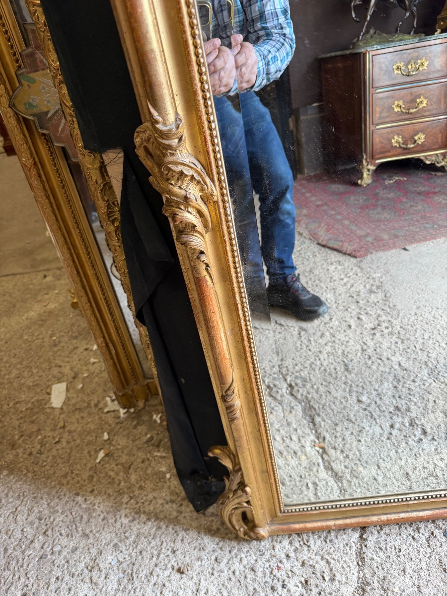 Louis XV Style Giltwood Mirror -photo-1
