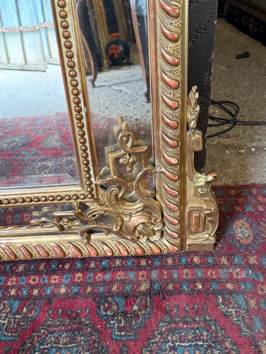 Miroir a pare close XIXe -photo-3