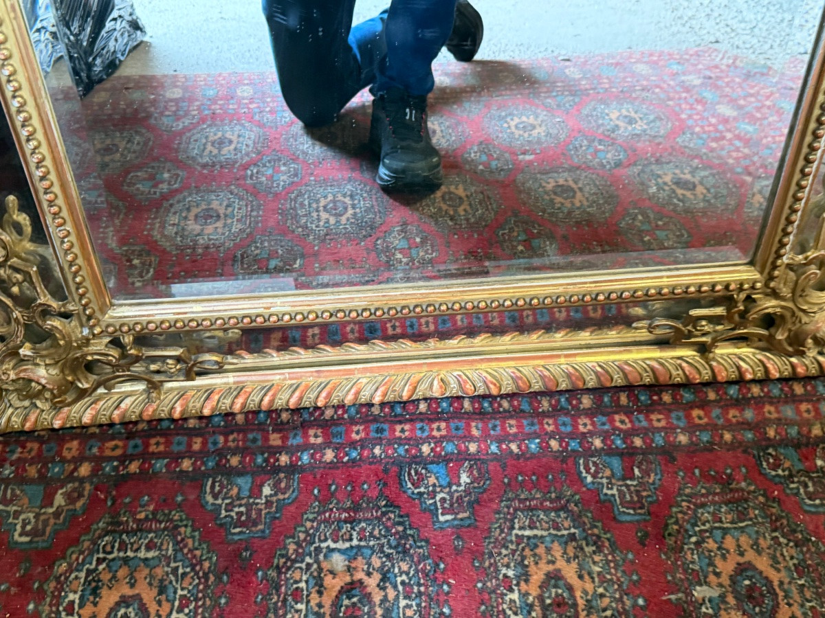 Miroir a pare close XIXe -photo-5