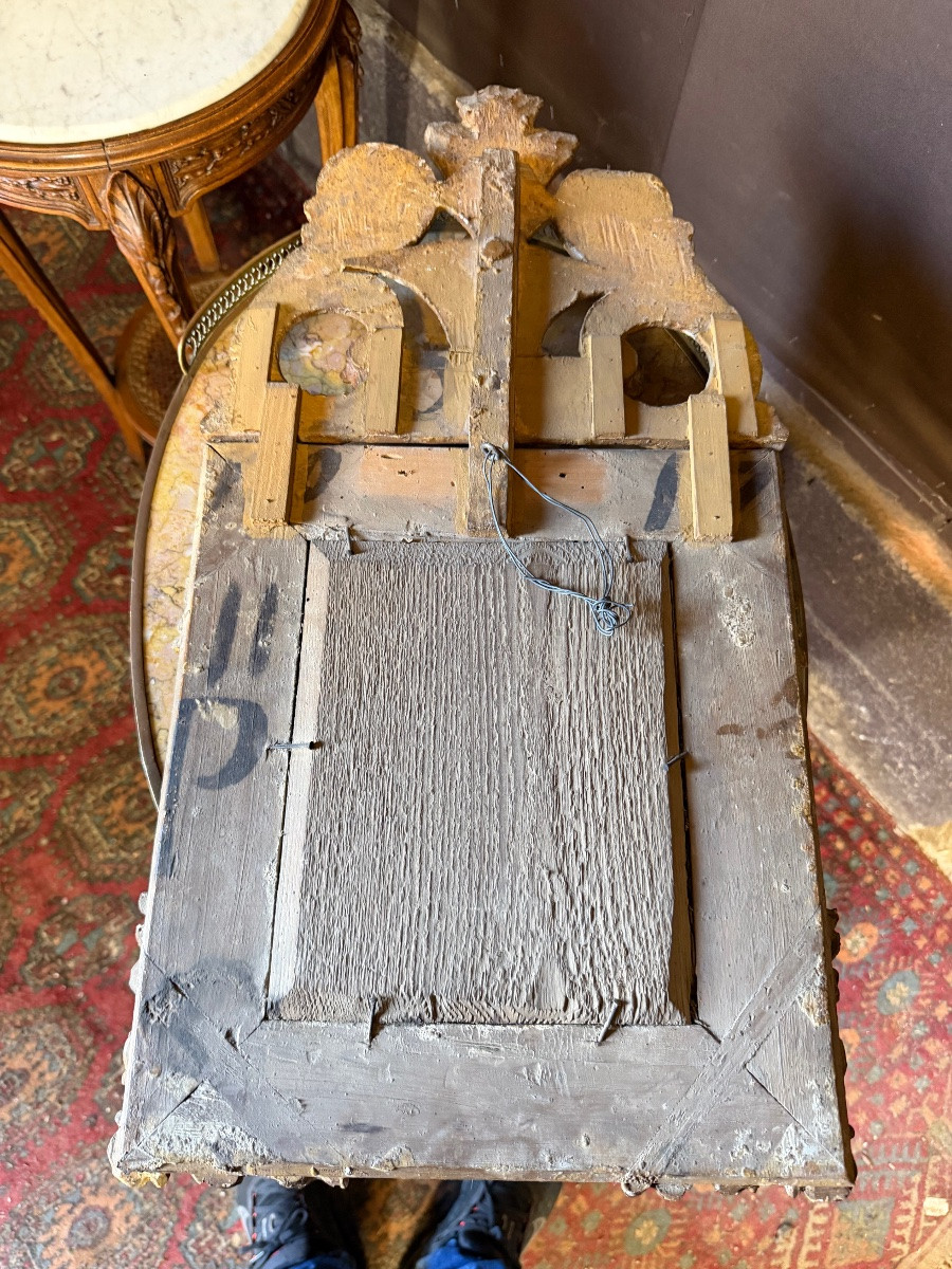 Petit miroir d’époque régence -photo-1