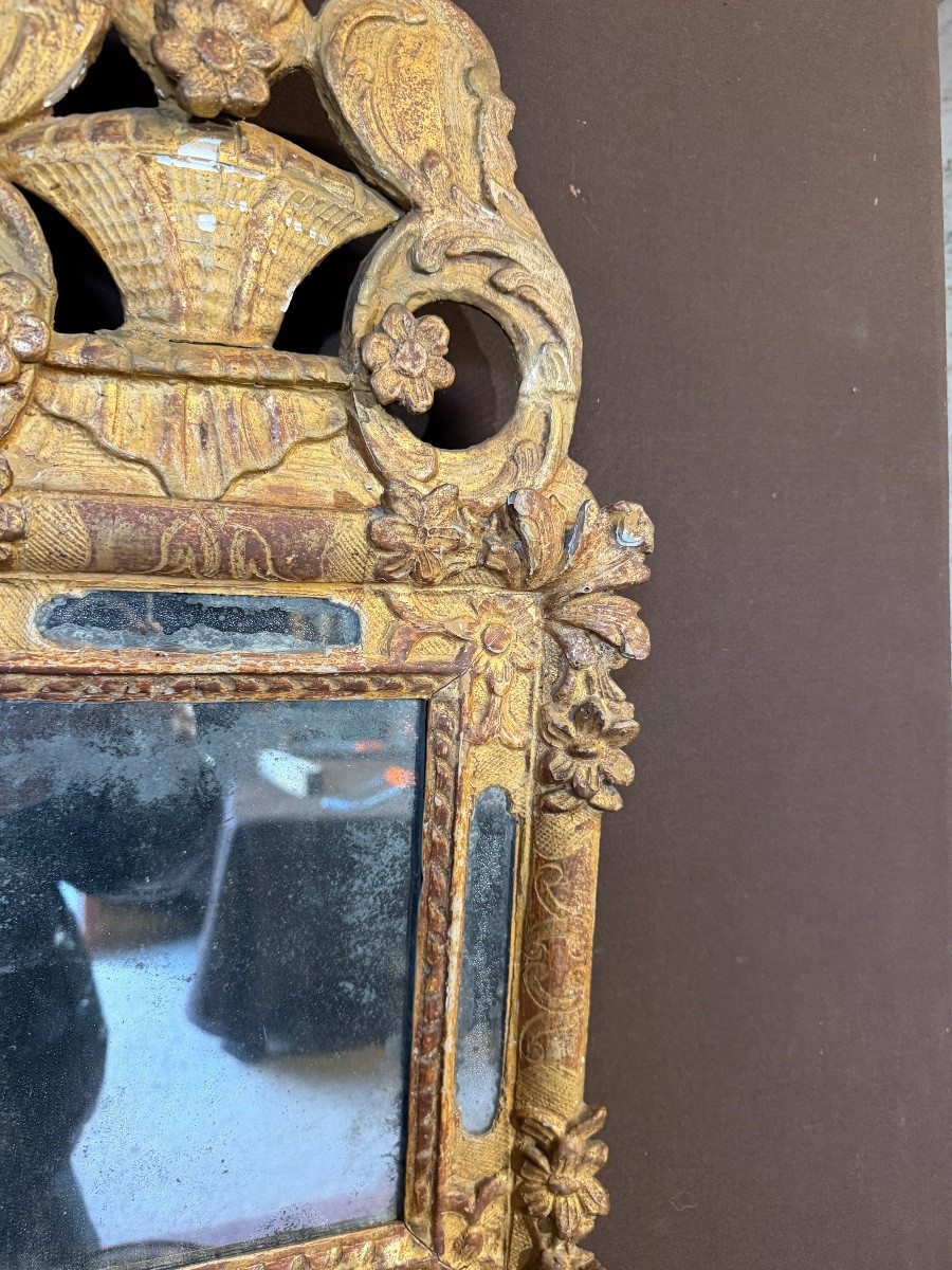 Petit miroir d’époque régence -photo-2