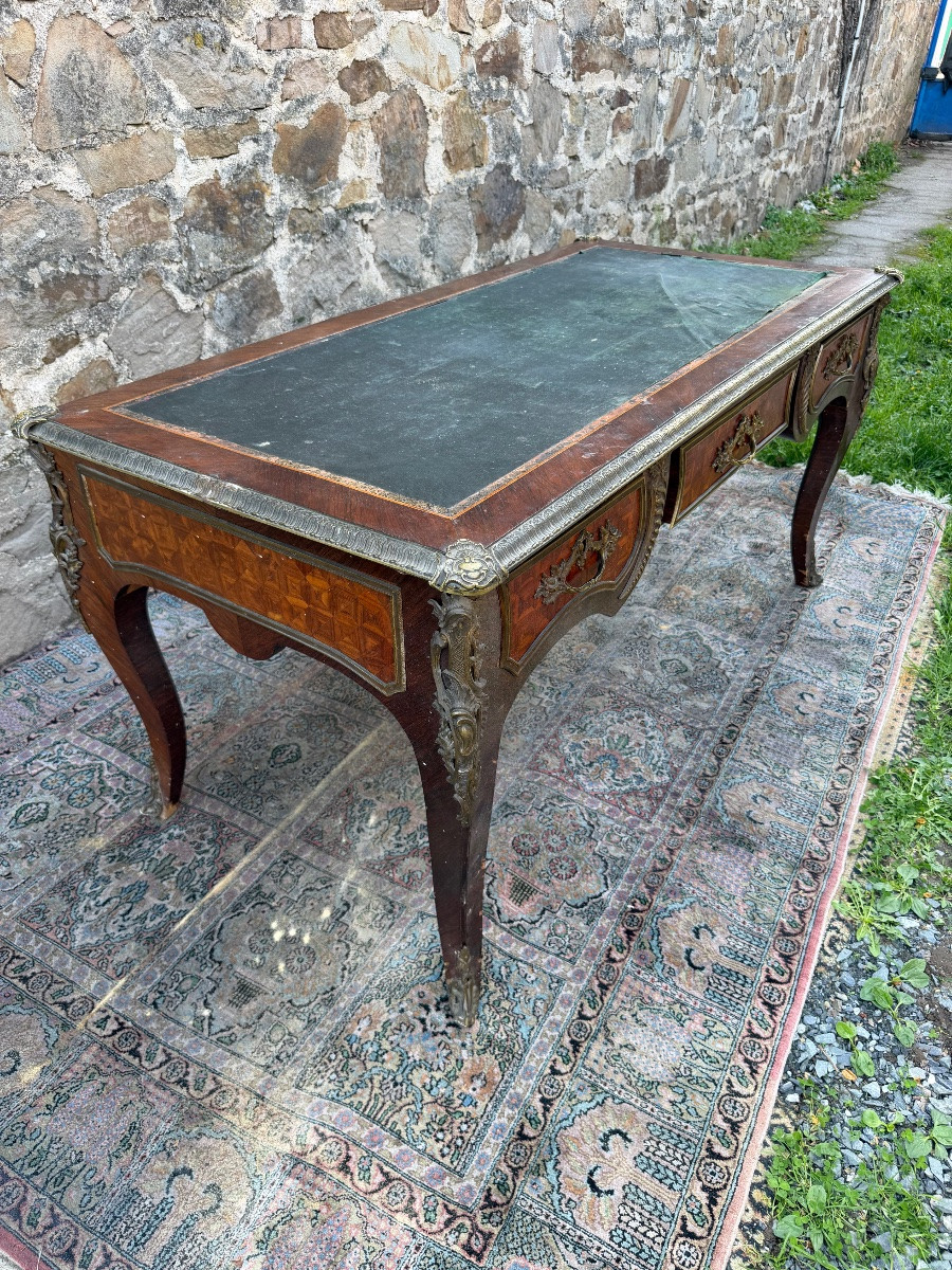 Bureau plat de style Louis XV -photo-2