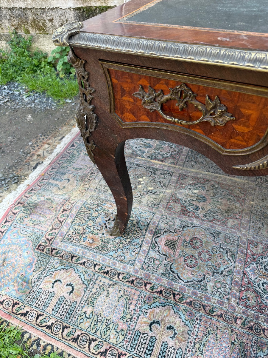 Bureau plat de style Louis XV -photo-1