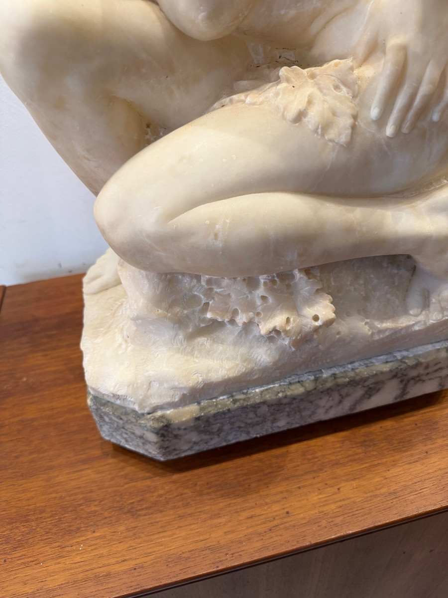 Guglielmo Pugi (1850-1915) Young Woman In White Marble -photo-3