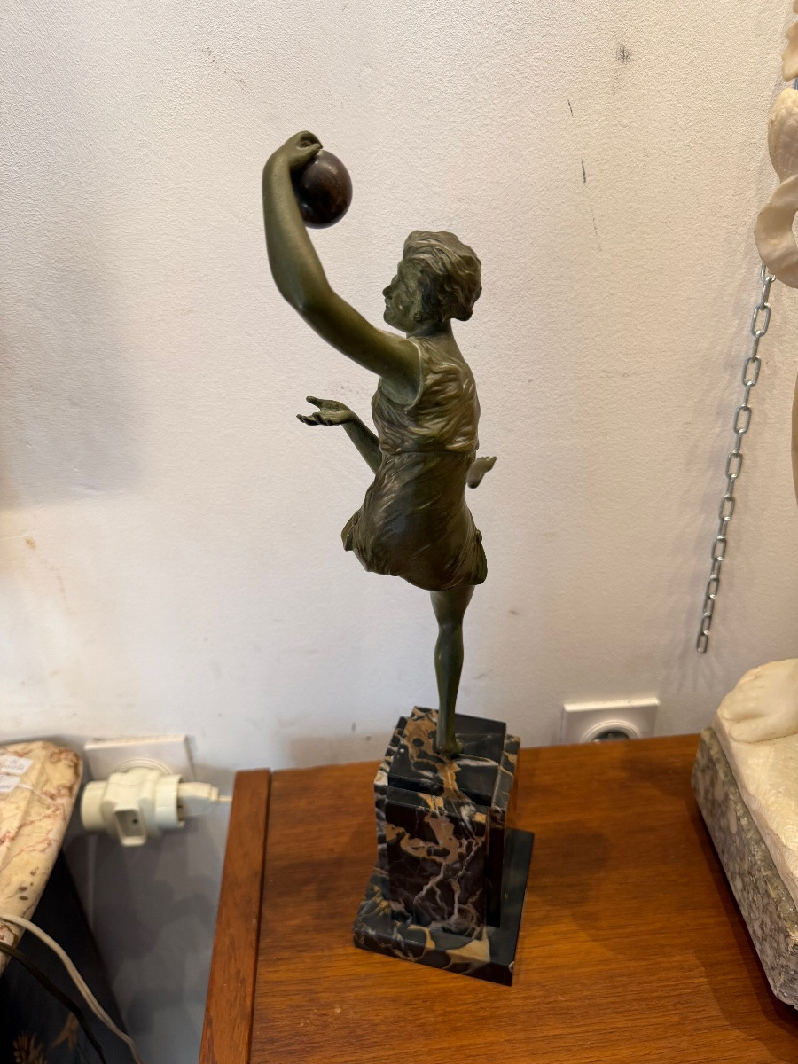 Maurice Guiraud-Riviere (1881-1947) Danseuse à la boule -photo-1