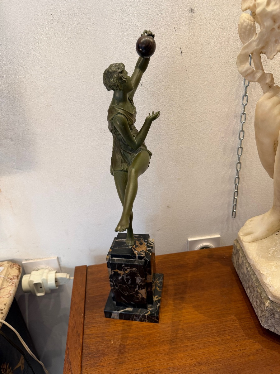 Maurice Guiraud-Riviere (1881-1947) Danseuse à la boule -photo-3