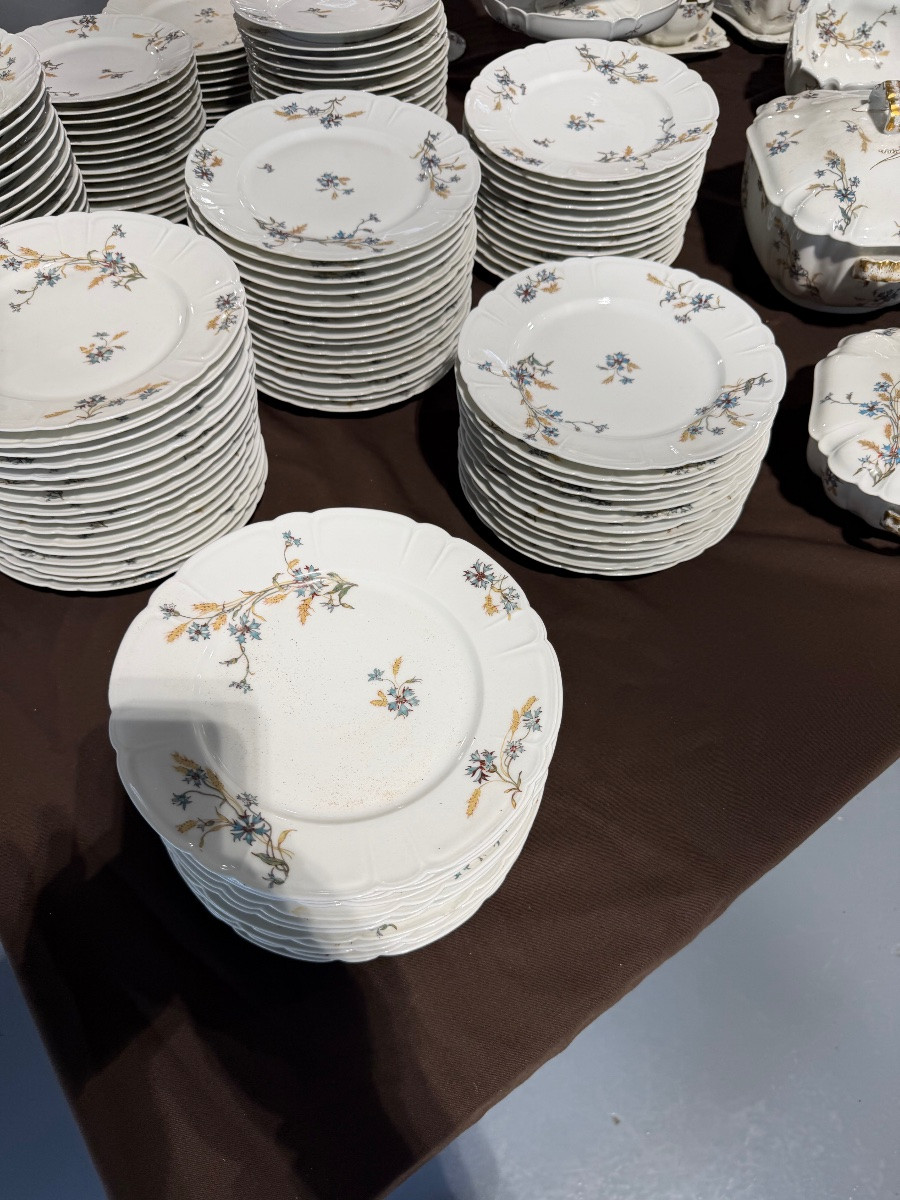 Important 170-piece Service In Haviland Limoges Porcelain-photo-4