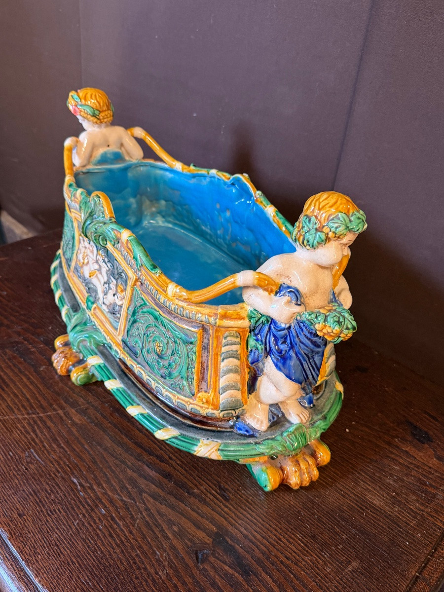 Important Italian Majolica Bowl-photo-4