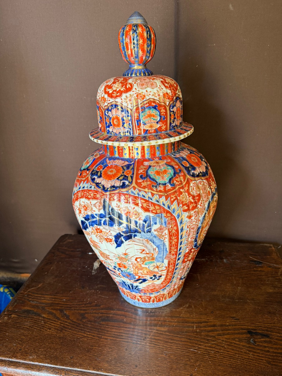 Importante potiche couverte imari -photo-1