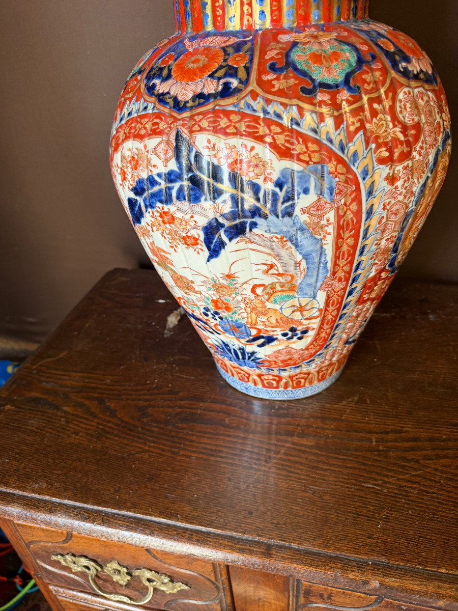 Importante potiche couverte imari -photo-3