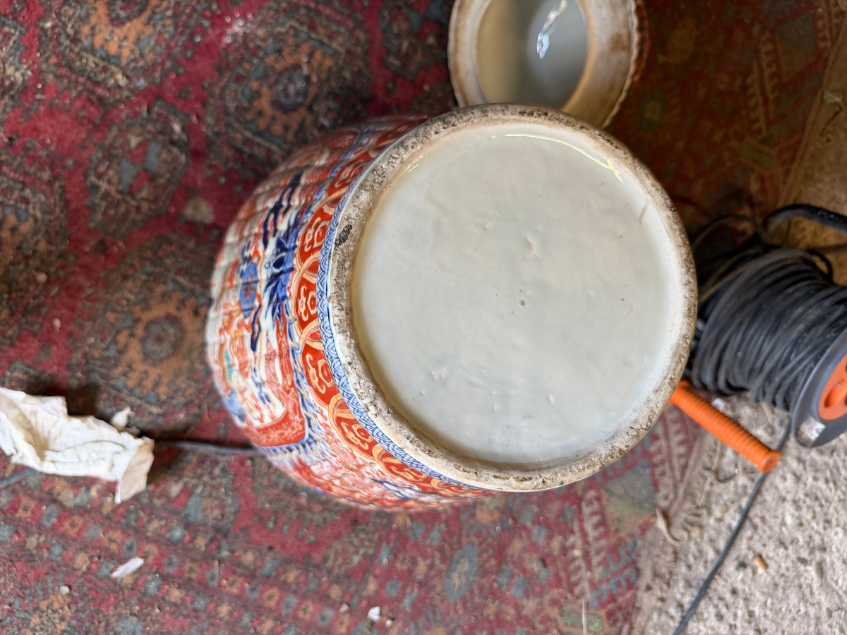 Importante potiche couverte imari -photo-6
