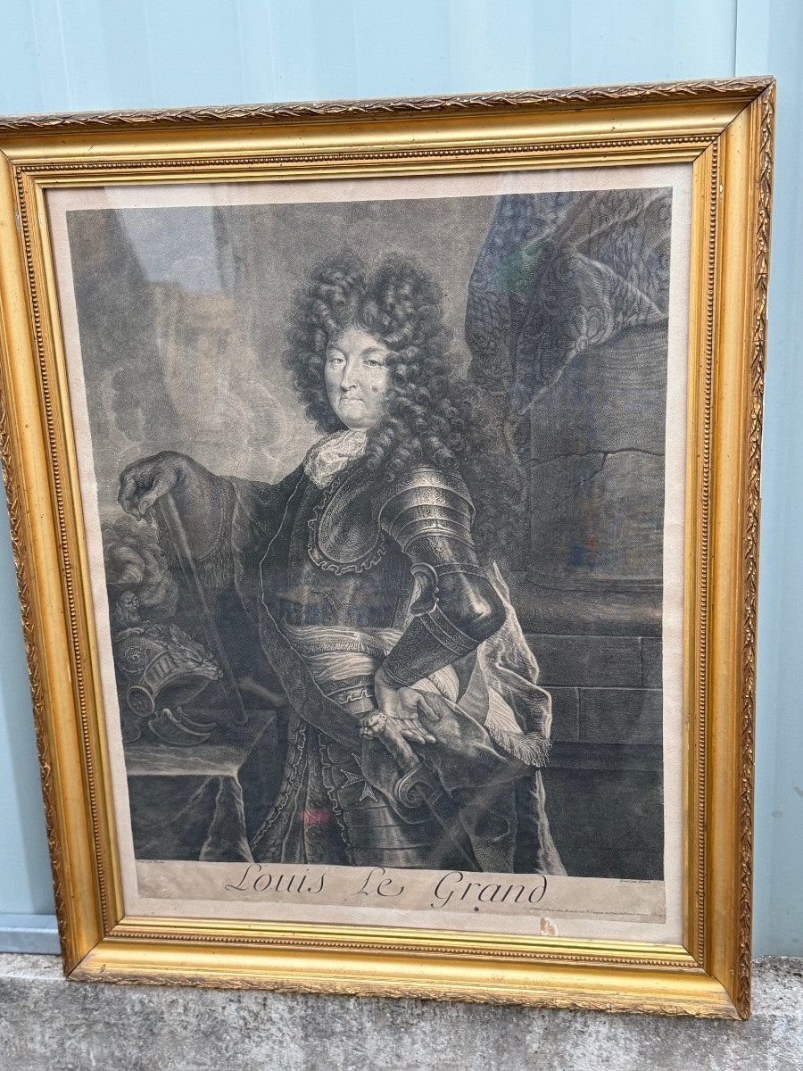Louis XIV Engraving-photo-1