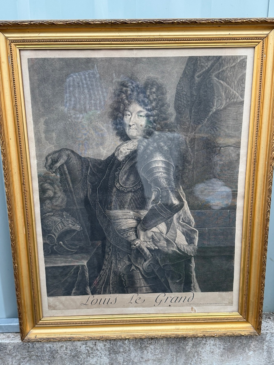 Louis XIV Engraving
