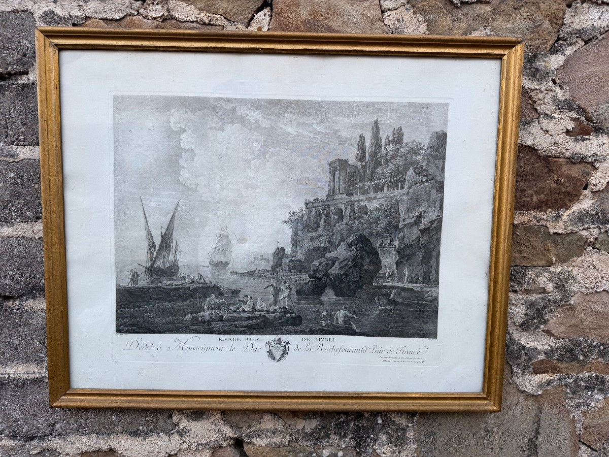 Paire de gravures fin XIXe -photo-2
