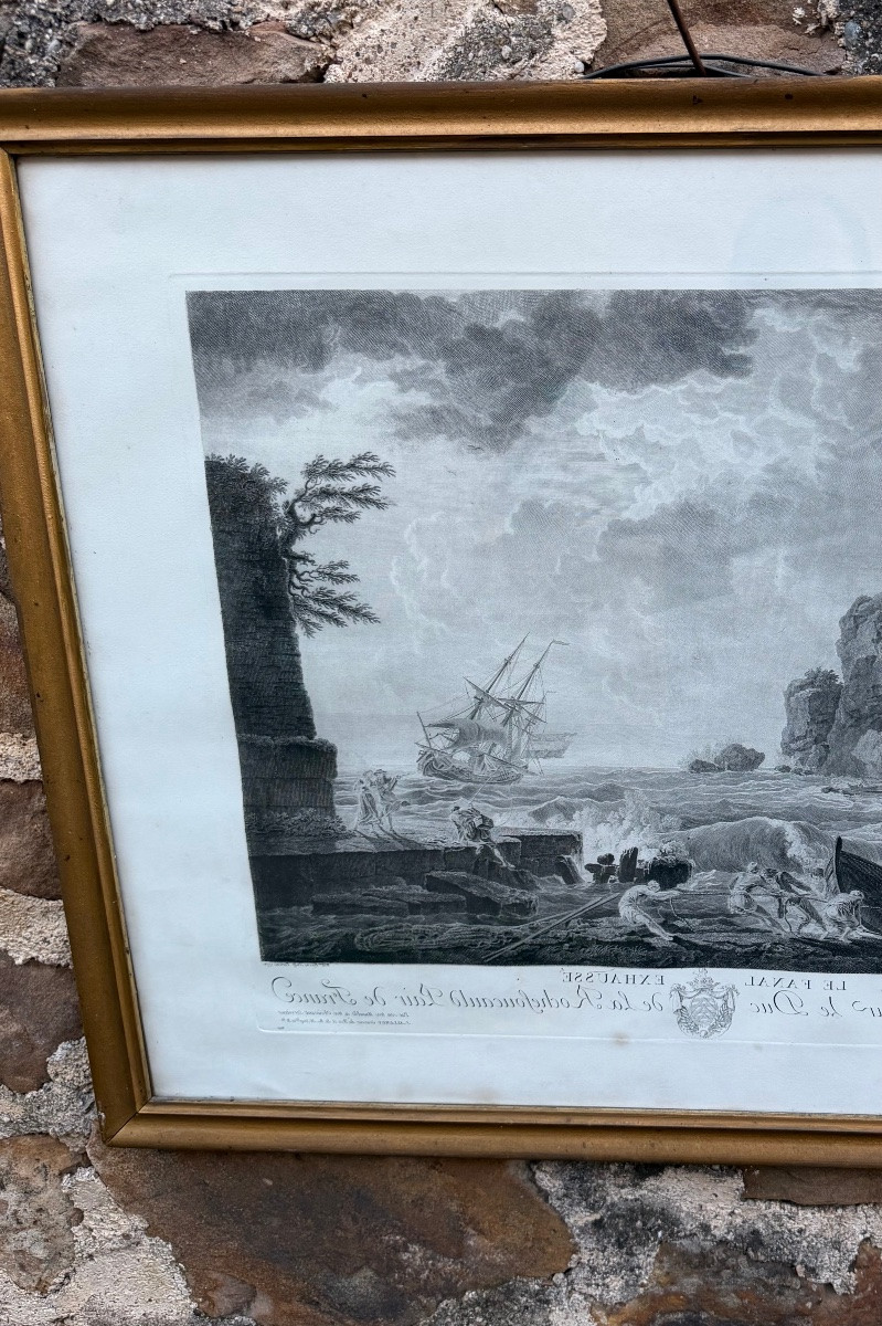 Paire de gravures fin XIXe -photo-1
