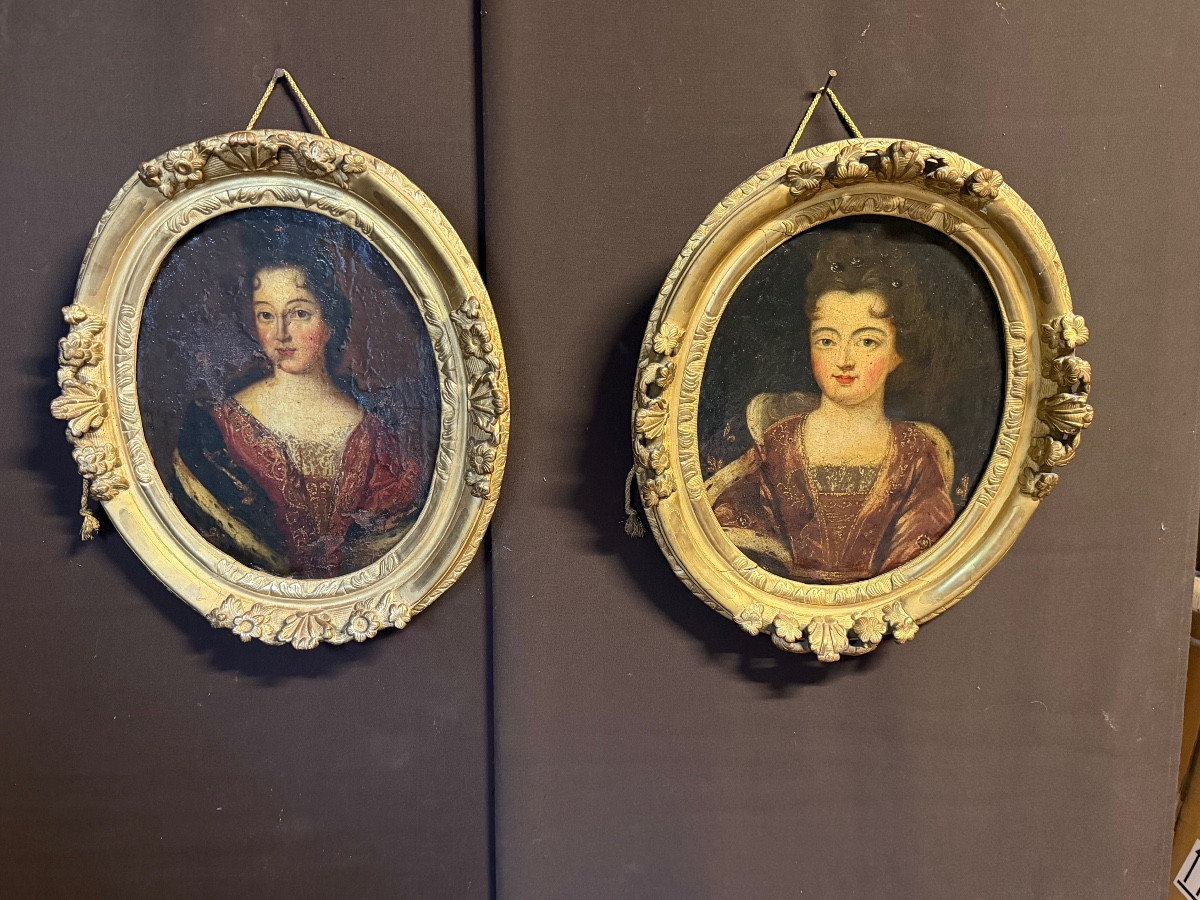 Pair Of Regency Period Portraits