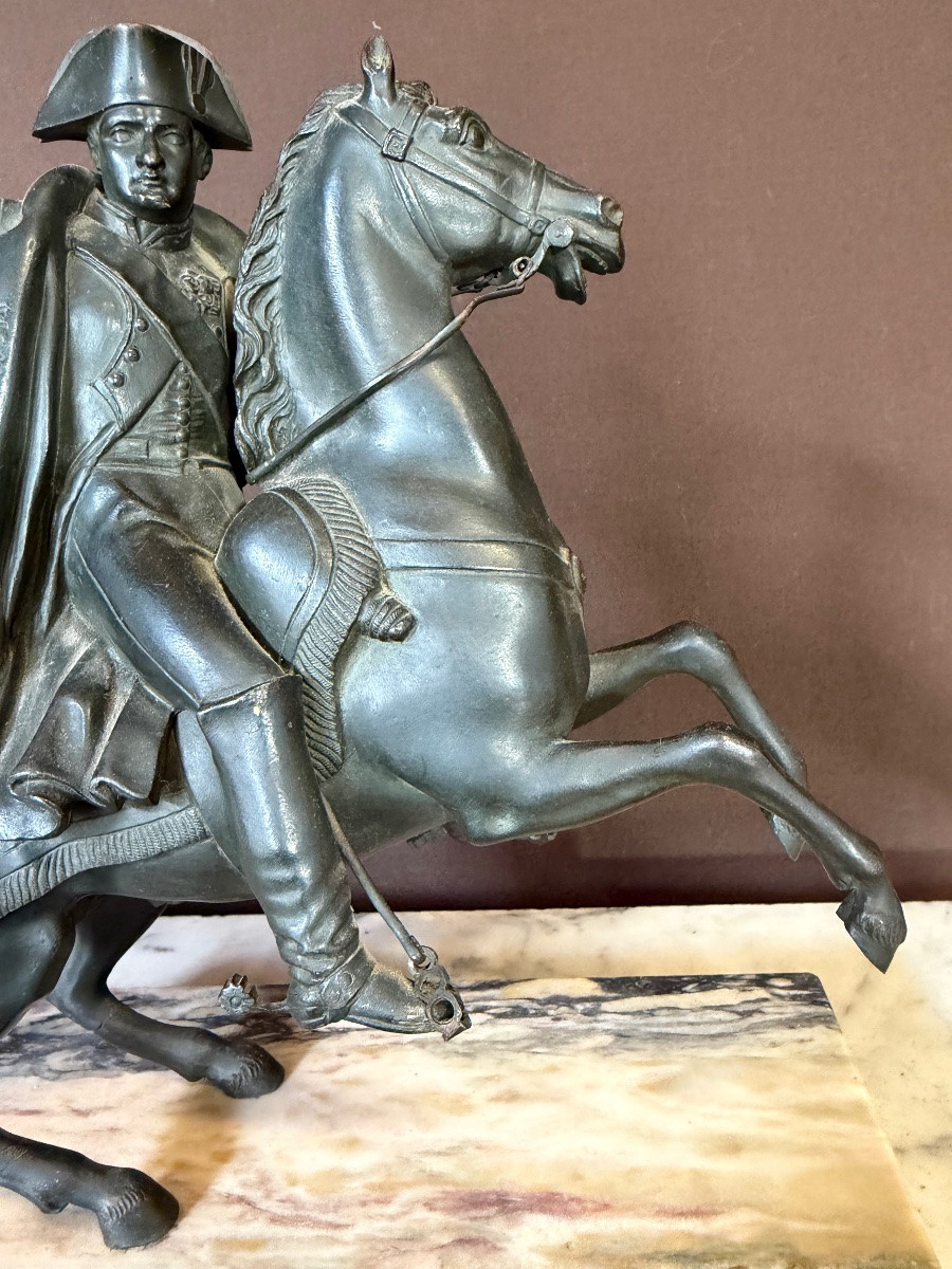 Bronze Napoleon On Horseback-photo-3