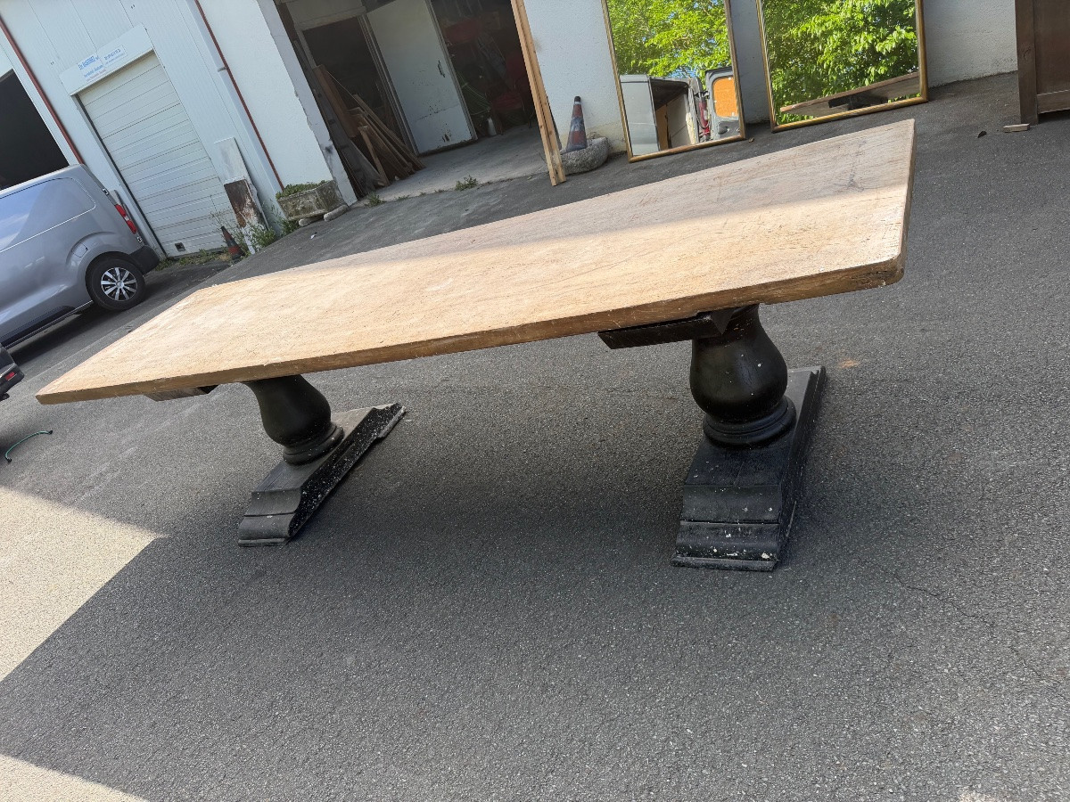 Large Dining Table In The Haute Epoque Style-photo-4