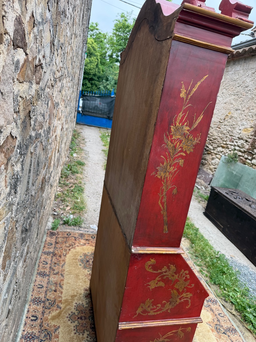 Scriban Two-body Painted Chinese Decor-photo-1