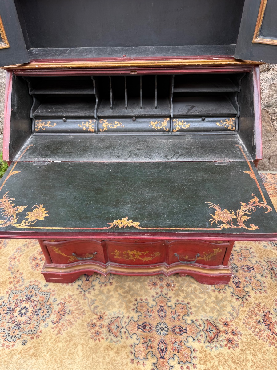 Scriban Two-body Painted Chinese Decor-photo-3