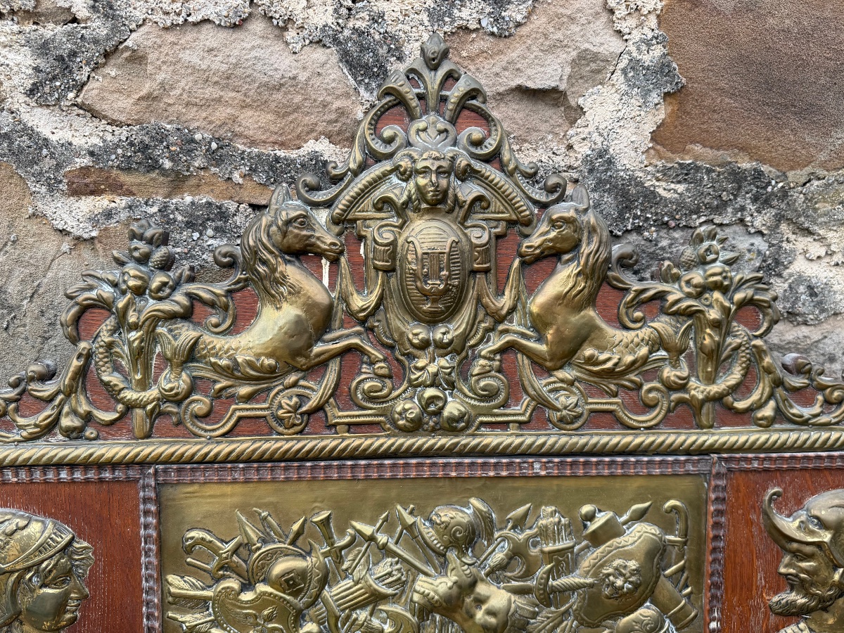 Large Renaissance-style Mirror (151 Cm)-photo-5