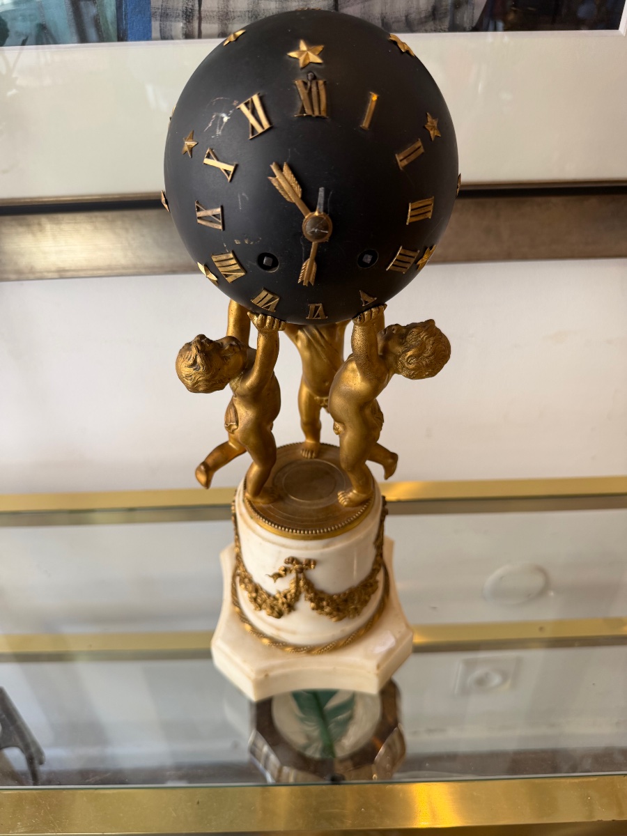 Louis XVI-style Mantelpiece -photo-2