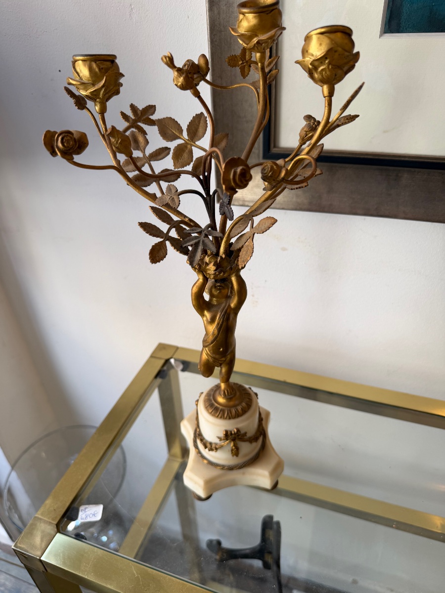 Louis XVI-style Mantelpiece -photo-3
