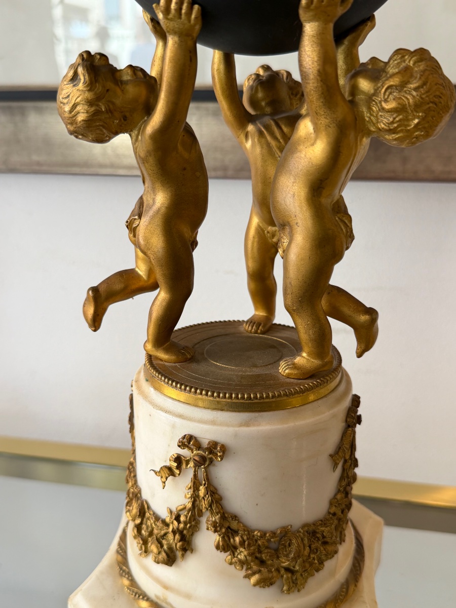 Louis XVI-style Mantelpiece -photo-2