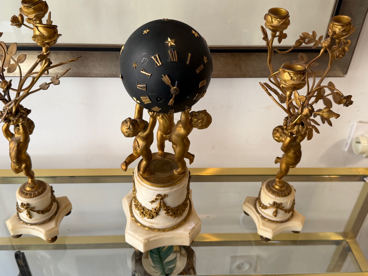Louis XVI-style Mantelpiece -photo-5