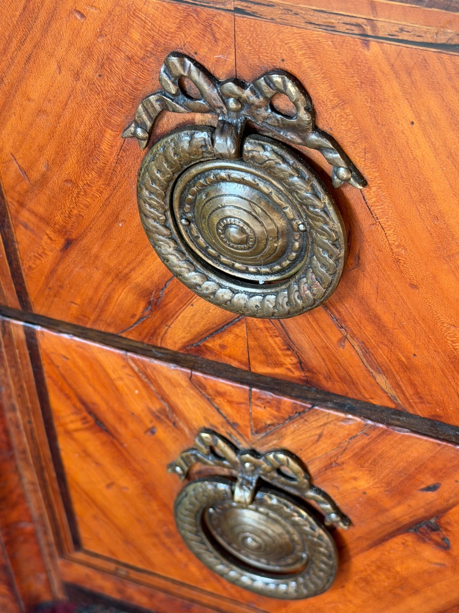 Transitional Louis XVI Chest Of Drawers -photo-2