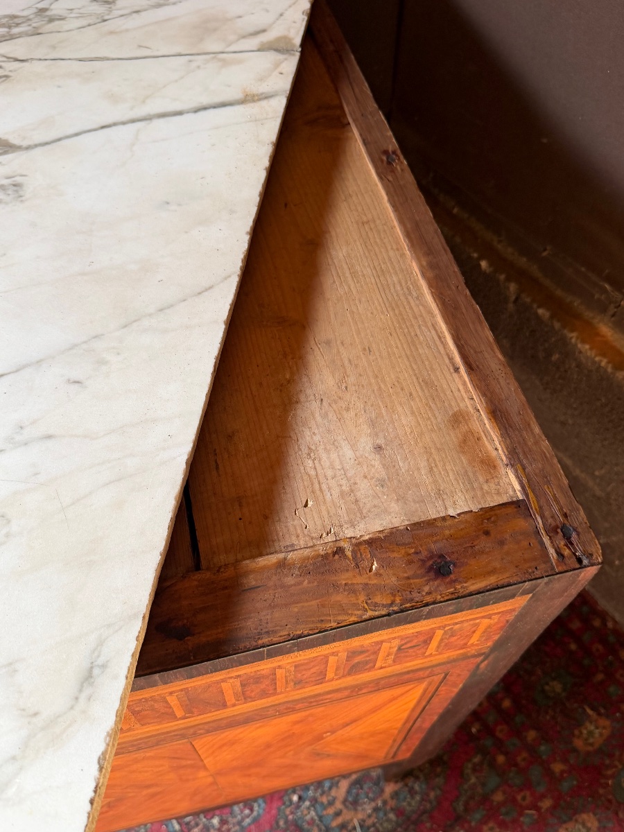 Transitional Louis XVI Chest Of Drawers -photo-2