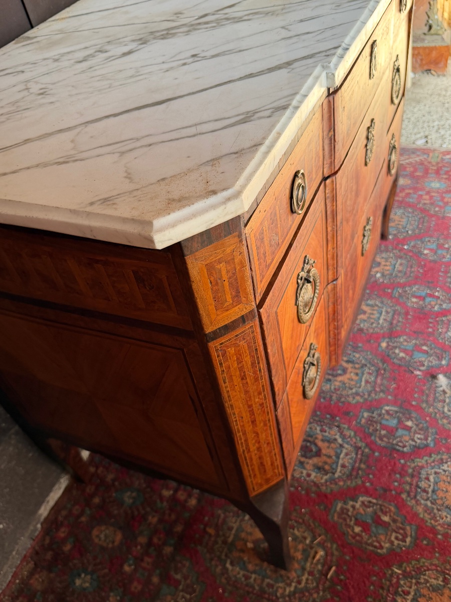 Transitional Louis XVI Chest Of Drawers -photo-7