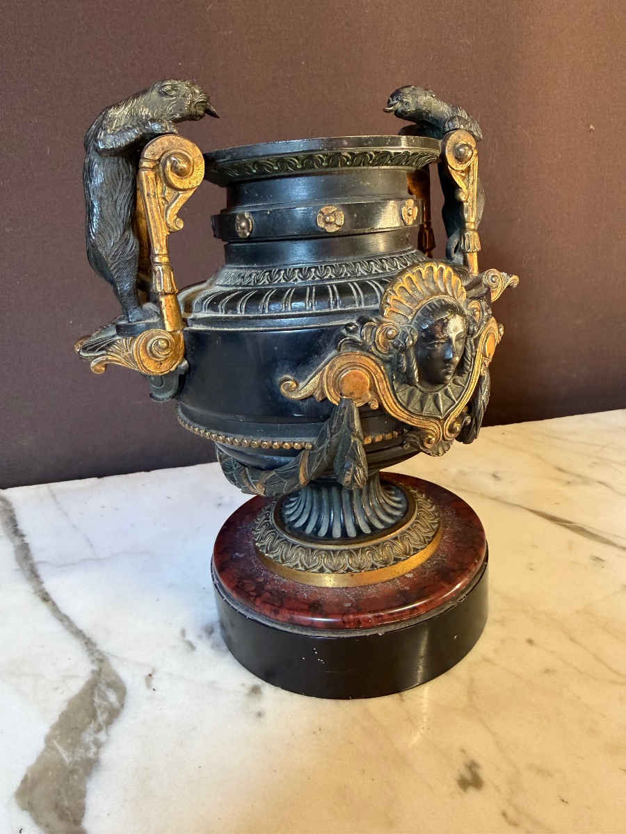 Coupe en bronze Napoléon III -photo-2