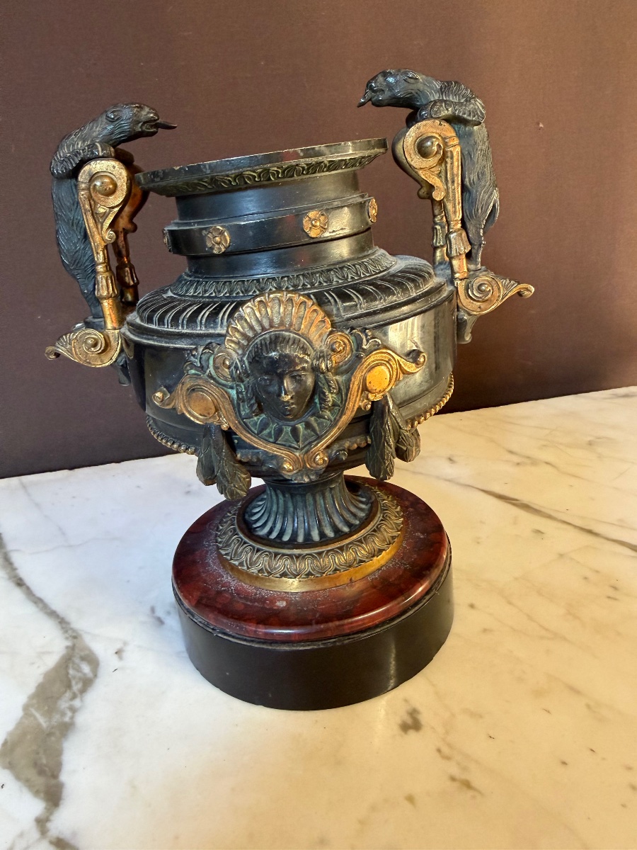 Coupe en bronze Napoléon III -photo-3