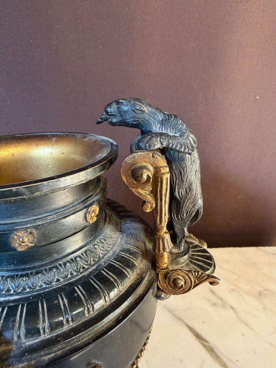 Coupe en bronze Napoléon III -photo-4