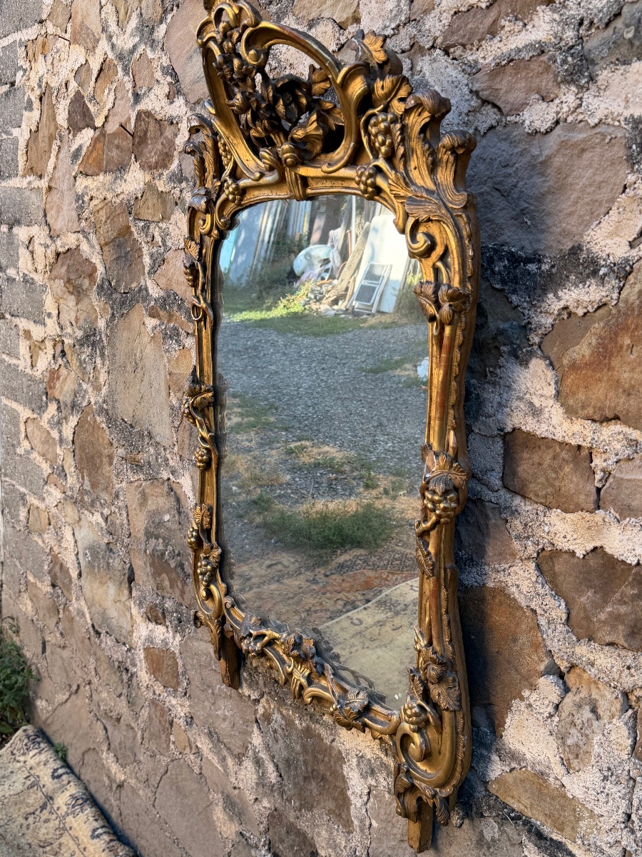 Miroir provençal d’époque Louis XV -photo-1
