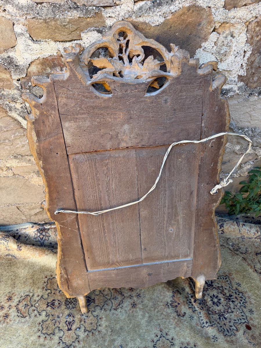 Miroir provençal d’époque Louis XV -photo-4