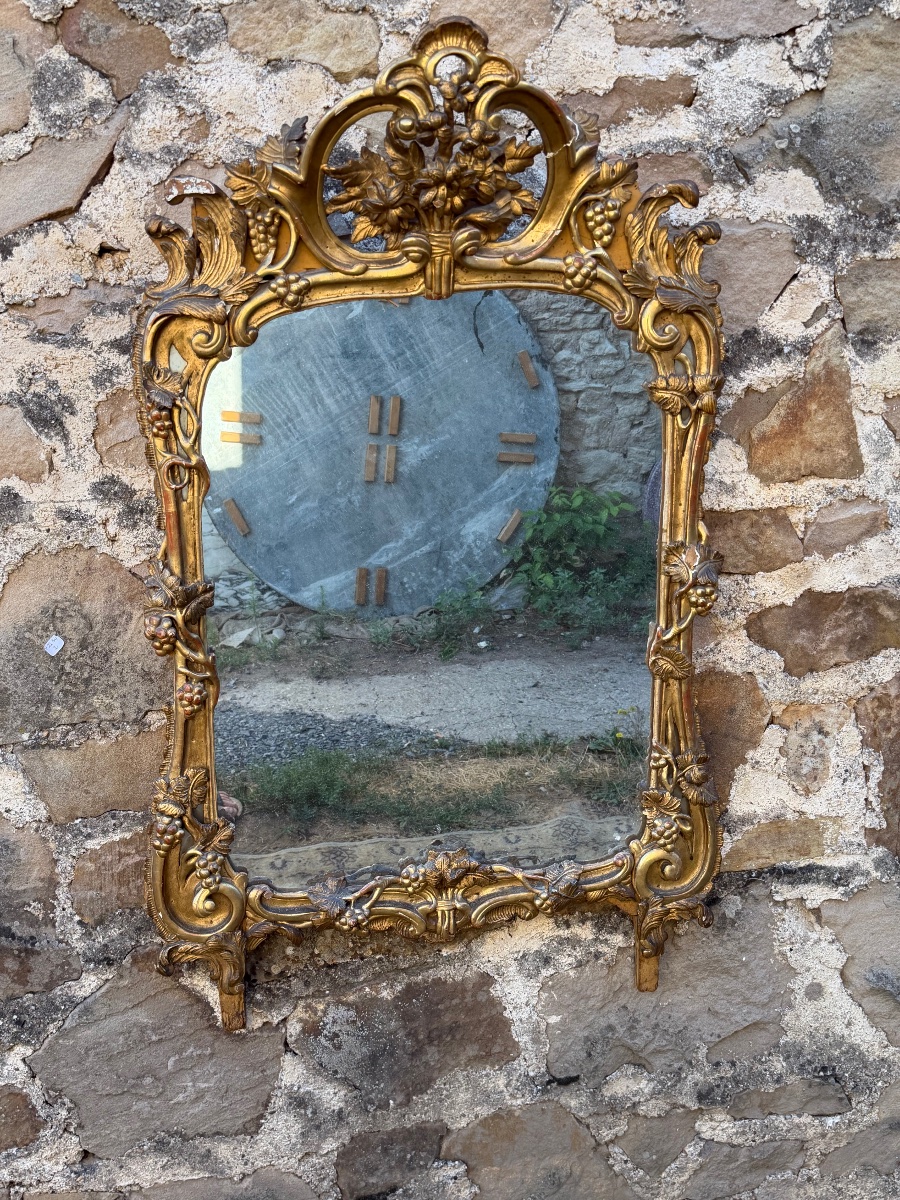 Miroir provençal d’époque Louis XV -photo-5