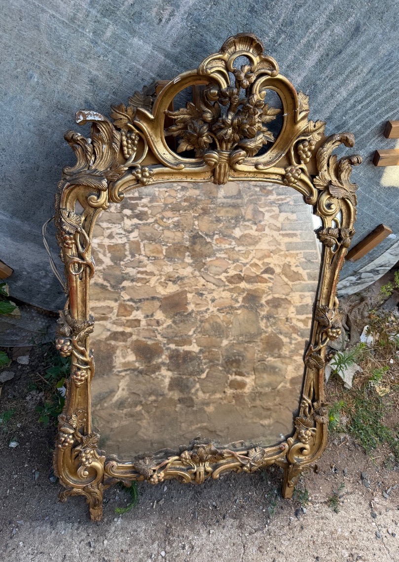 Miroir provençal d’époque Louis XV 