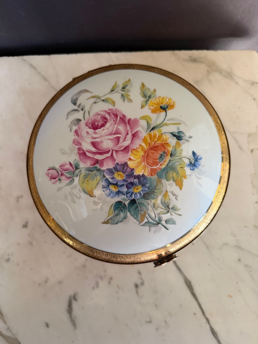 Limoges Porcelain Candy Dish -photo-2