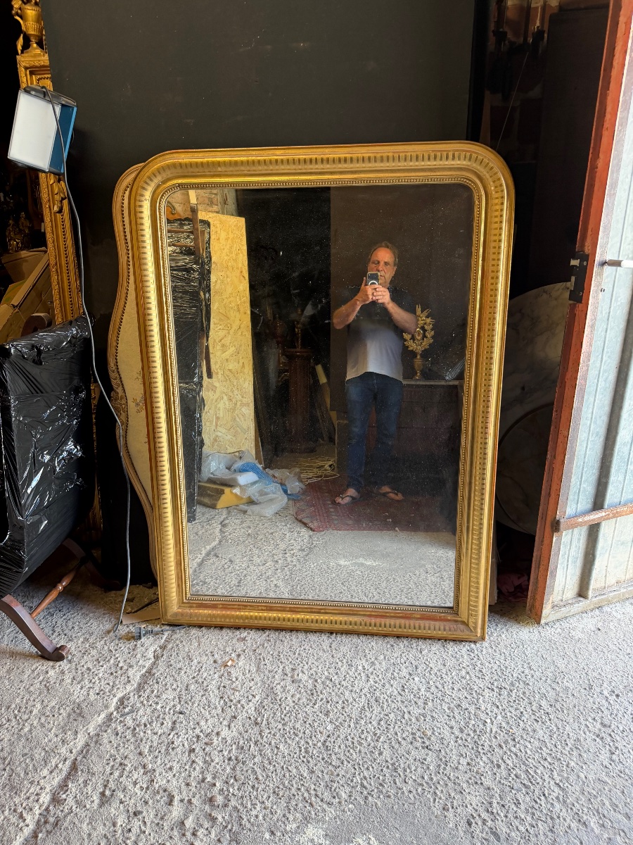Louis Philippe Mirror, 155/112 Cm-photo-4