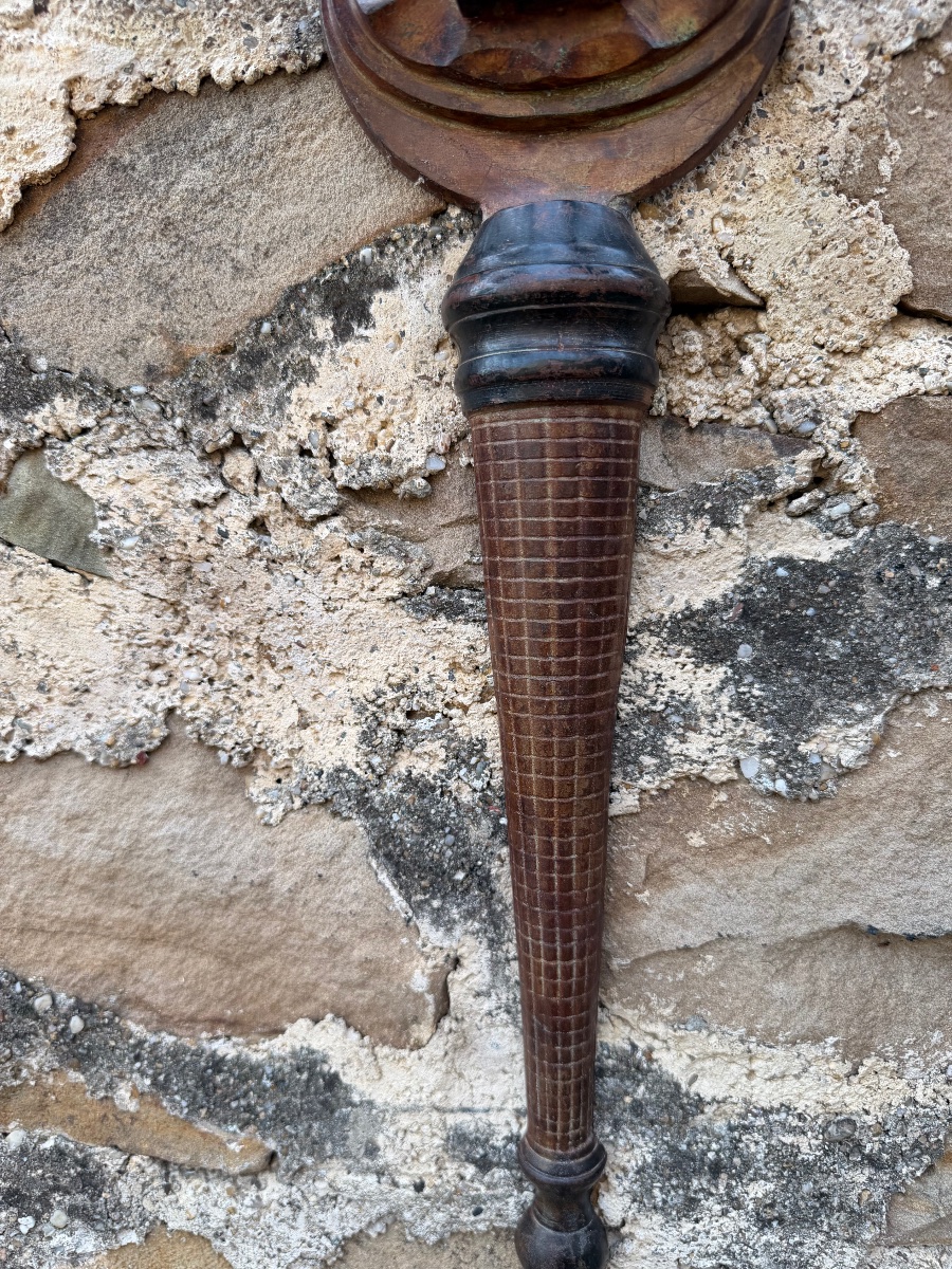 Set Of Four Painted Sheet Metal Wall Sconces -photo-1