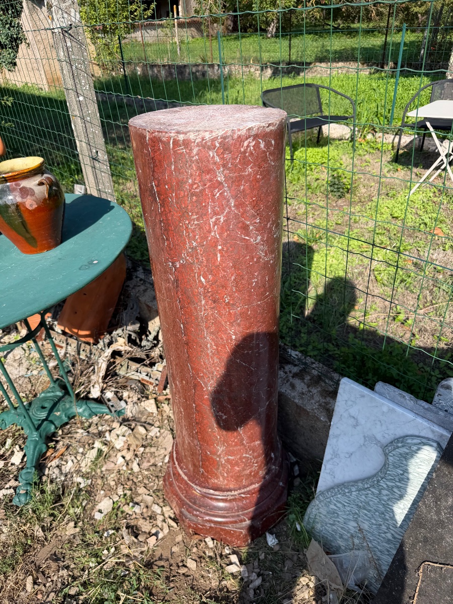 Red Marble Column -photo-2
