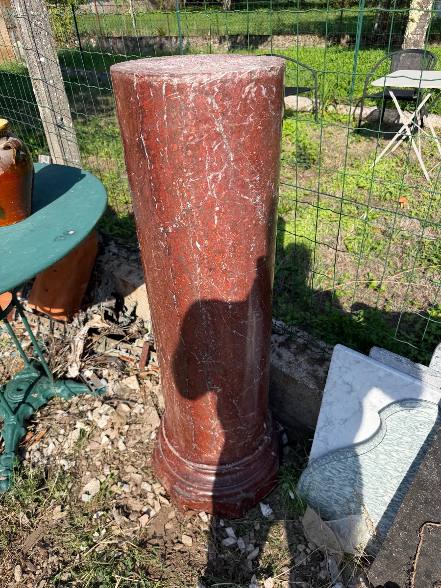 Red Marble Column -photo-5