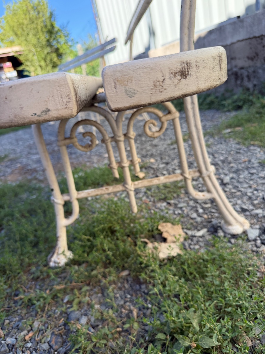 Pair Of Garden Benches -photo-2