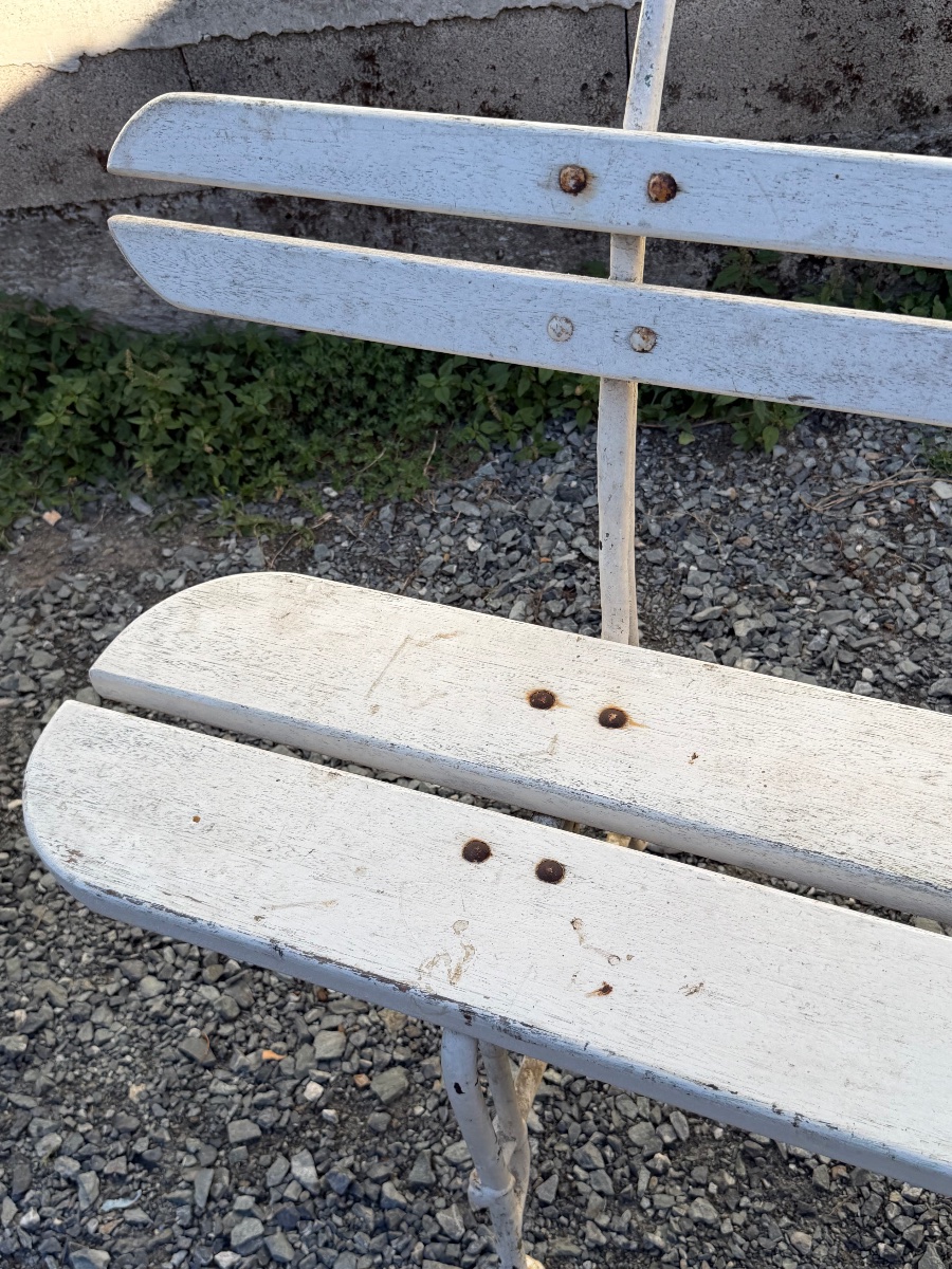 Pair Of Garden Benches -photo-3