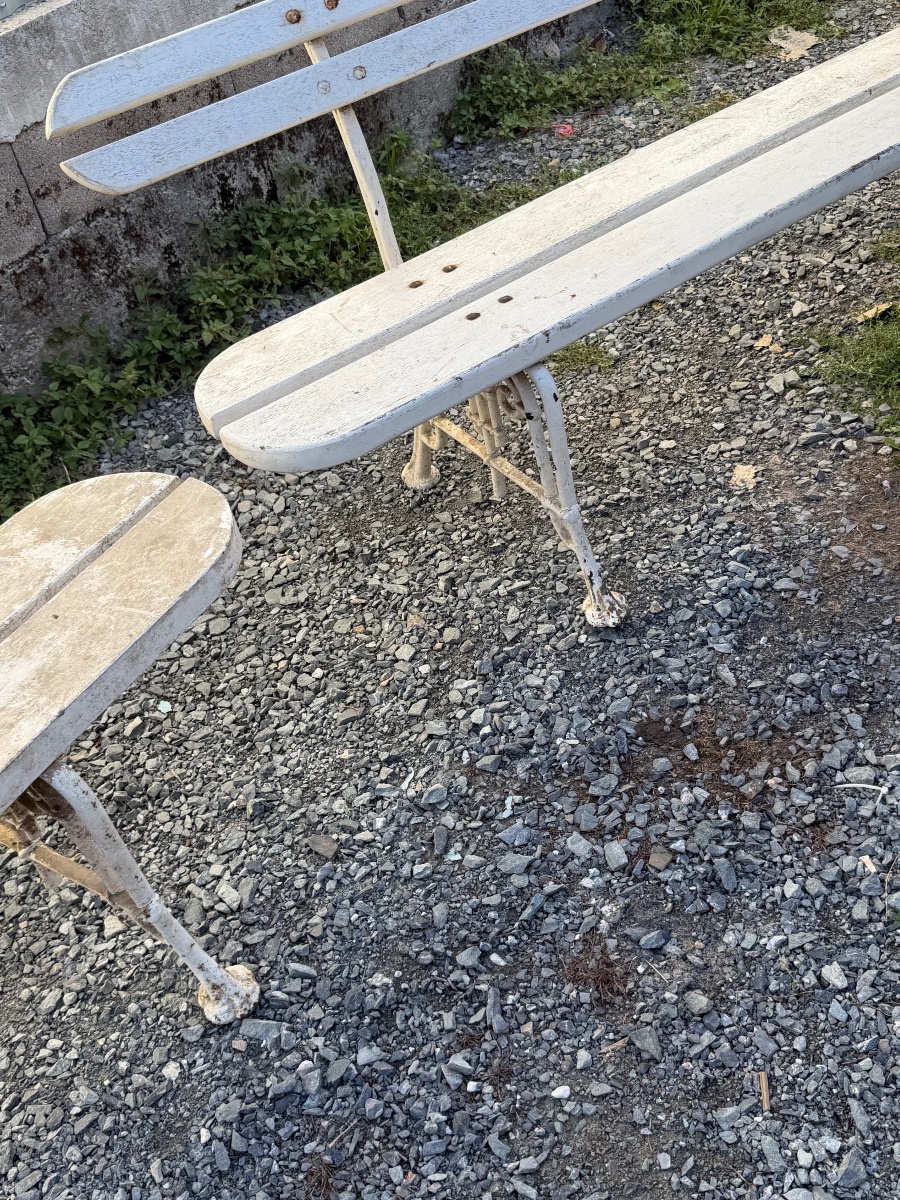 Pair Of Garden Benches -photo-4
