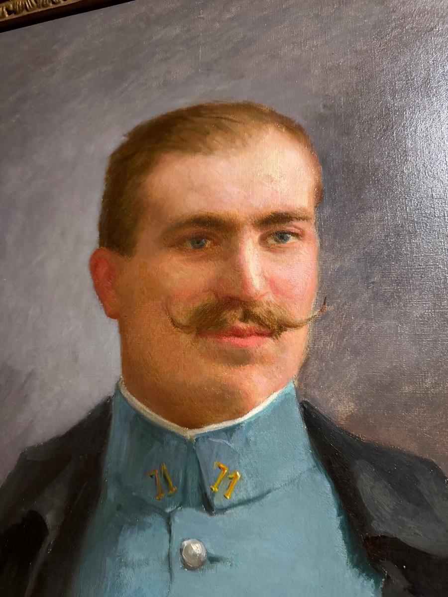Henri Loubat (1855-1926). Portrait d’officier de la première guerre mondiale -photo-4