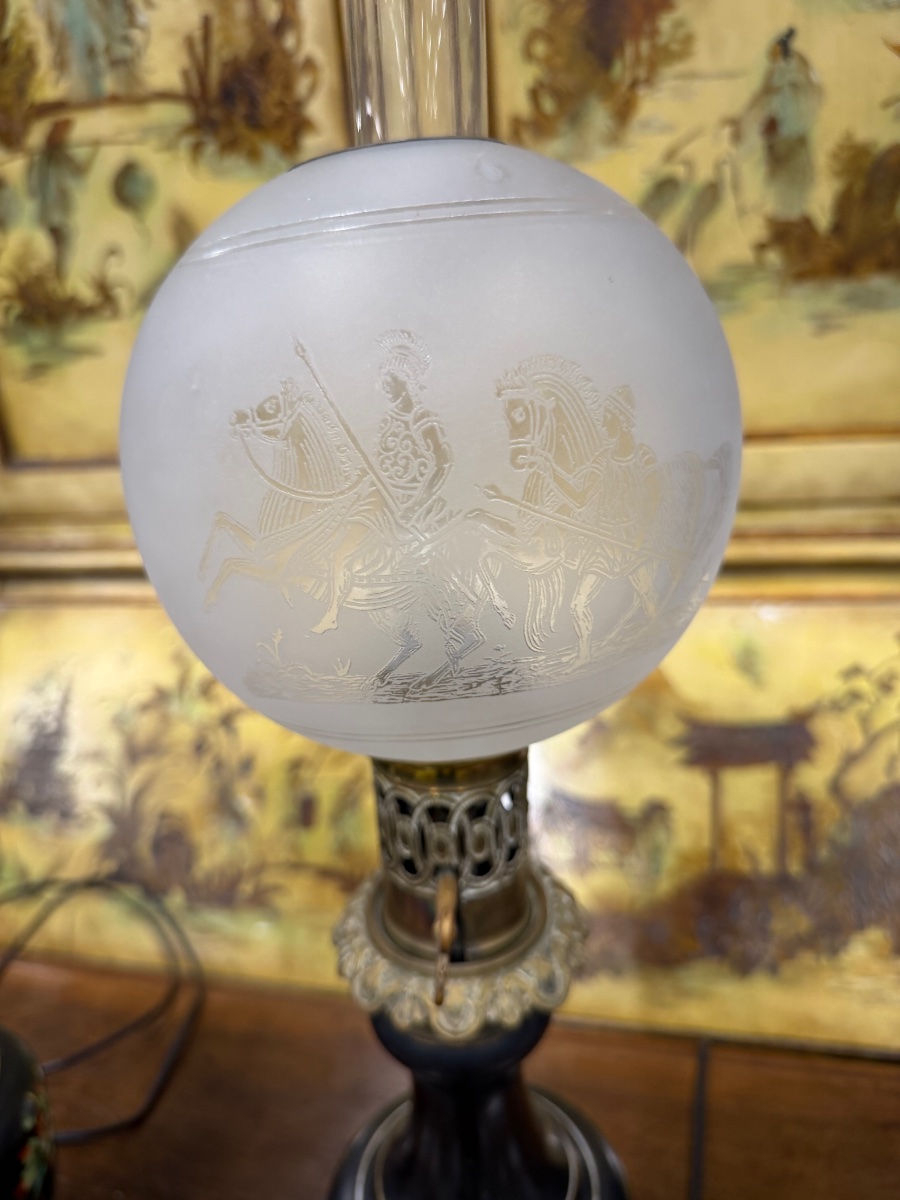 Paire de lampes Napoléon III -photo-4