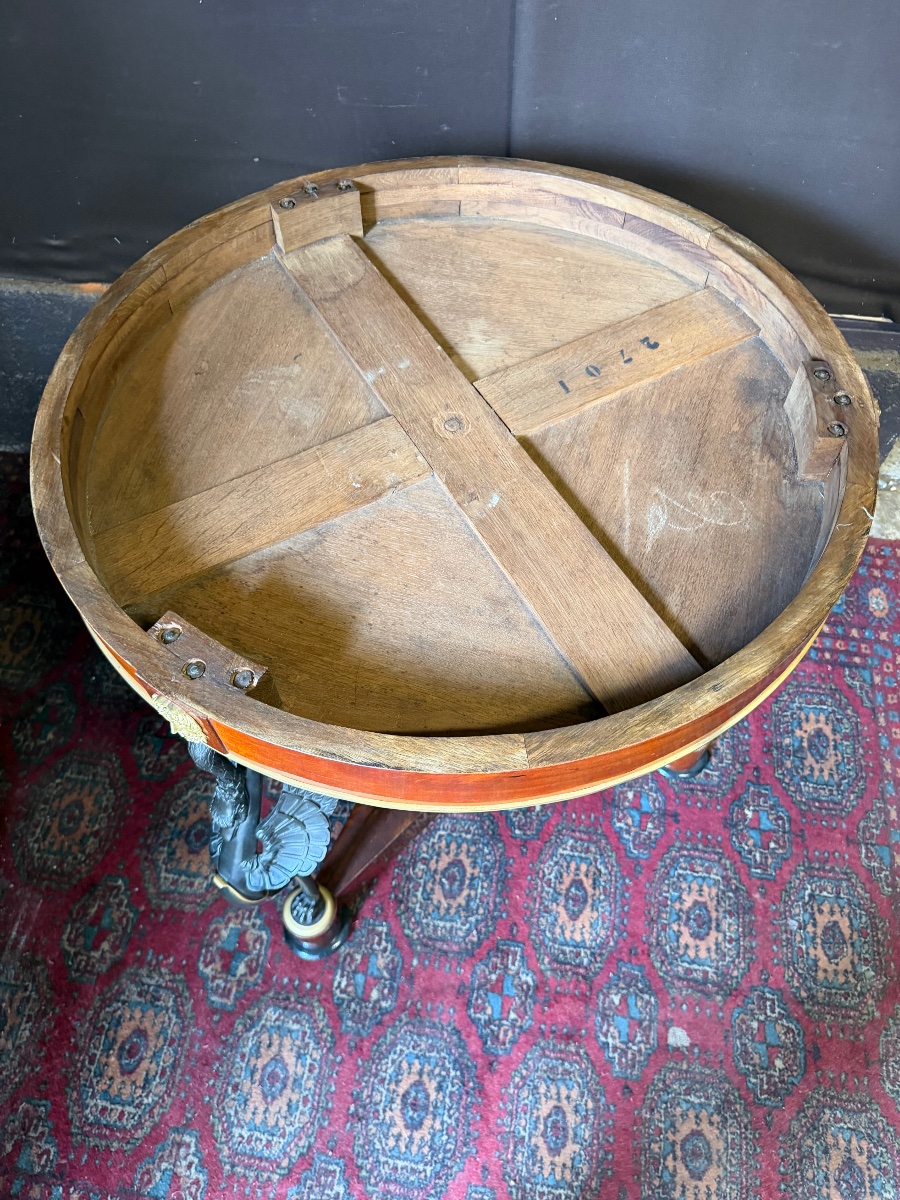 Empire-style Bronze Side Table -photo-3